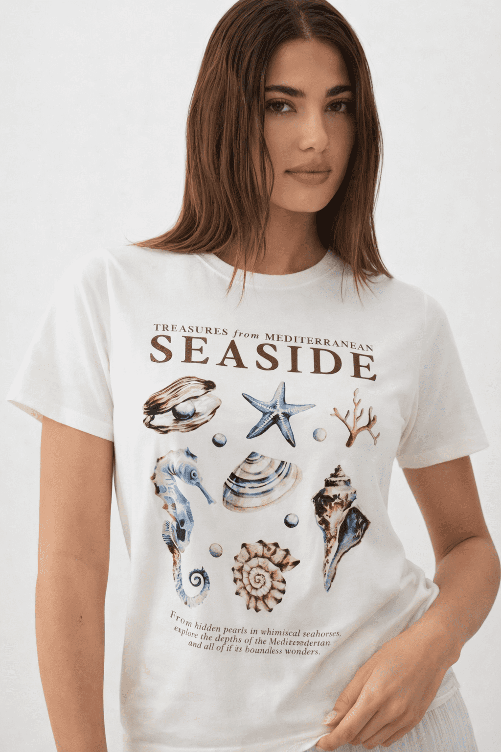 printed girl t shirt 220gsm